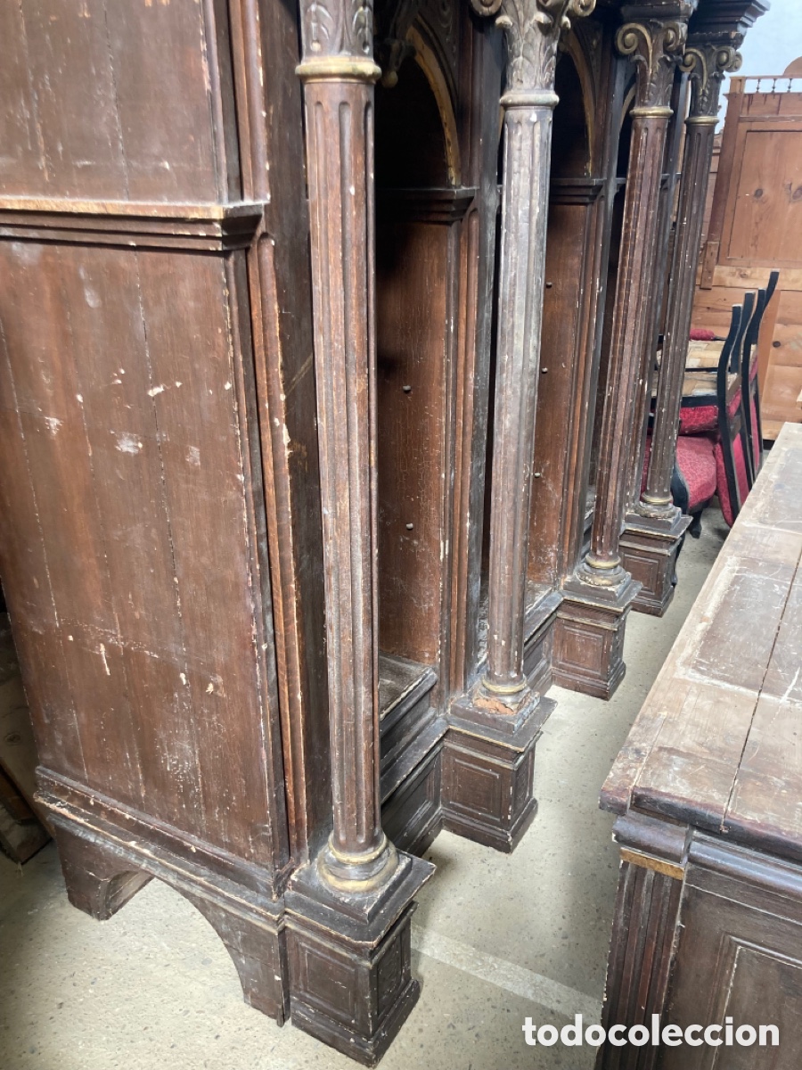 Antig&uuml;edades: Antiguo conjunto de altar - Foto 6