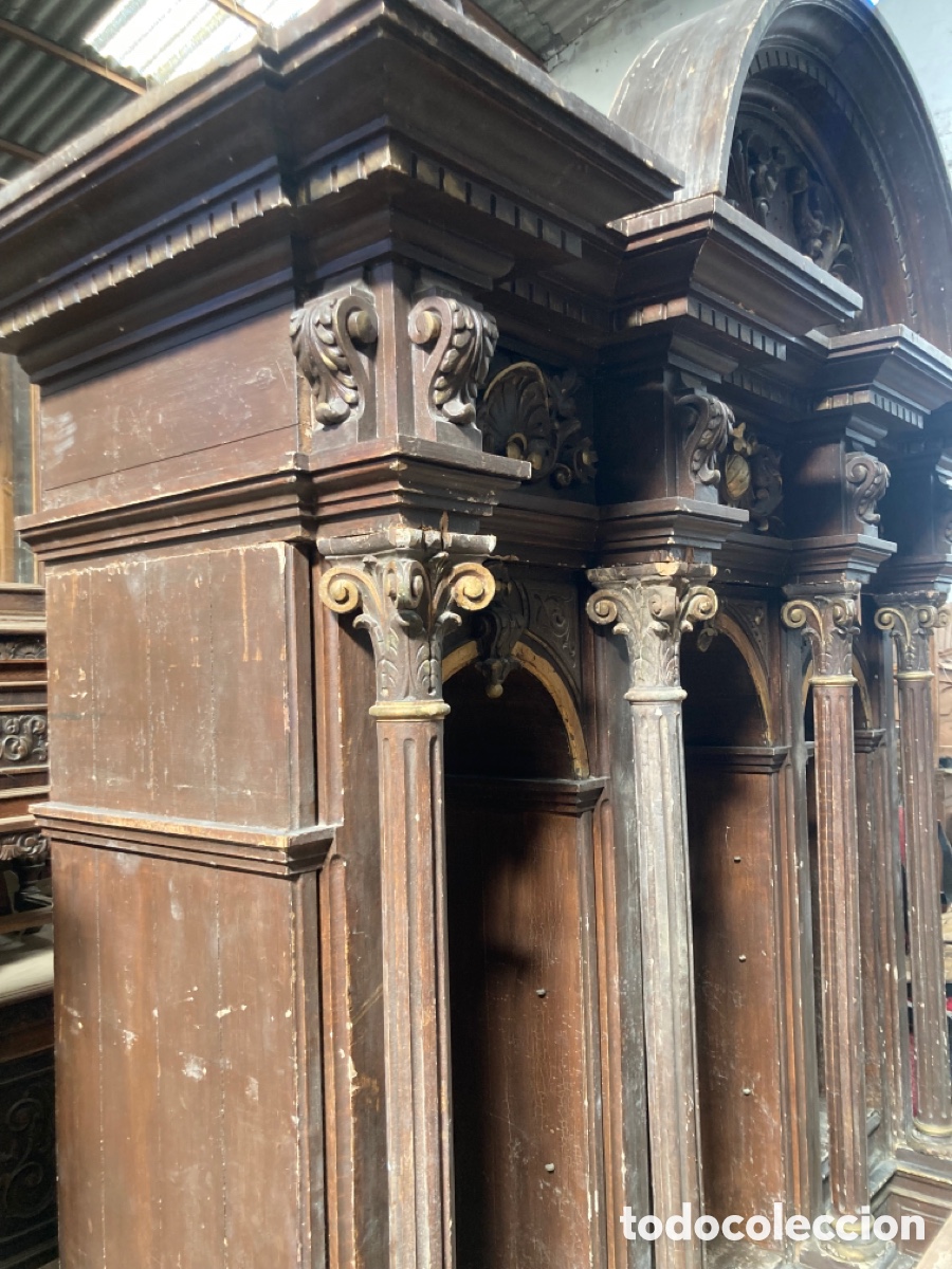 Antig&uuml;edades: Antiguo conjunto de altar - Foto 7