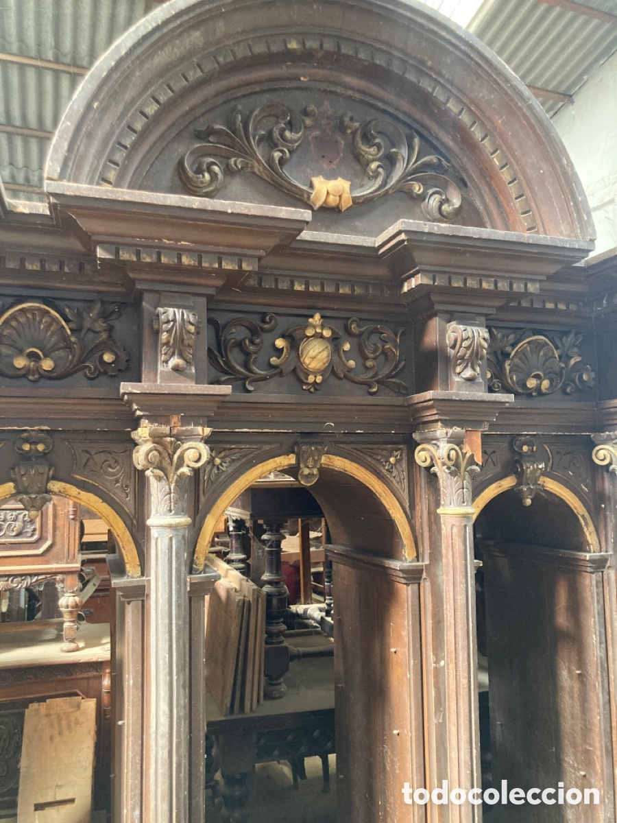 Antig&uuml;edades: Antiguo conjunto de altar - Foto 8