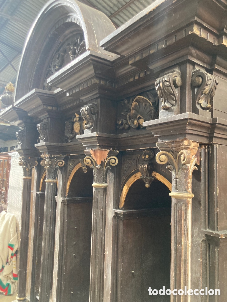 Antig&uuml;edades: Antiguo conjunto de altar - Foto 16