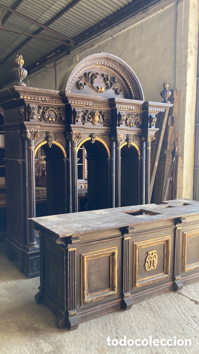 Antig&uuml;edades: Antiguo conjunto de altar - Foto 1
