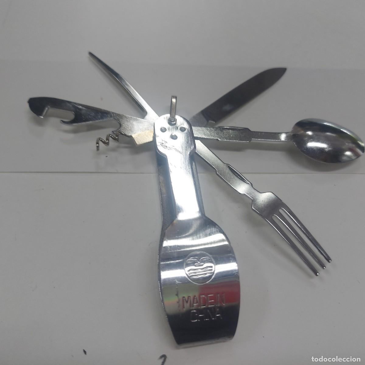 Antig&uuml;edades: MULTIUSOS CUCHARA,TENEDOR,ABRIDOR, - Foto 2