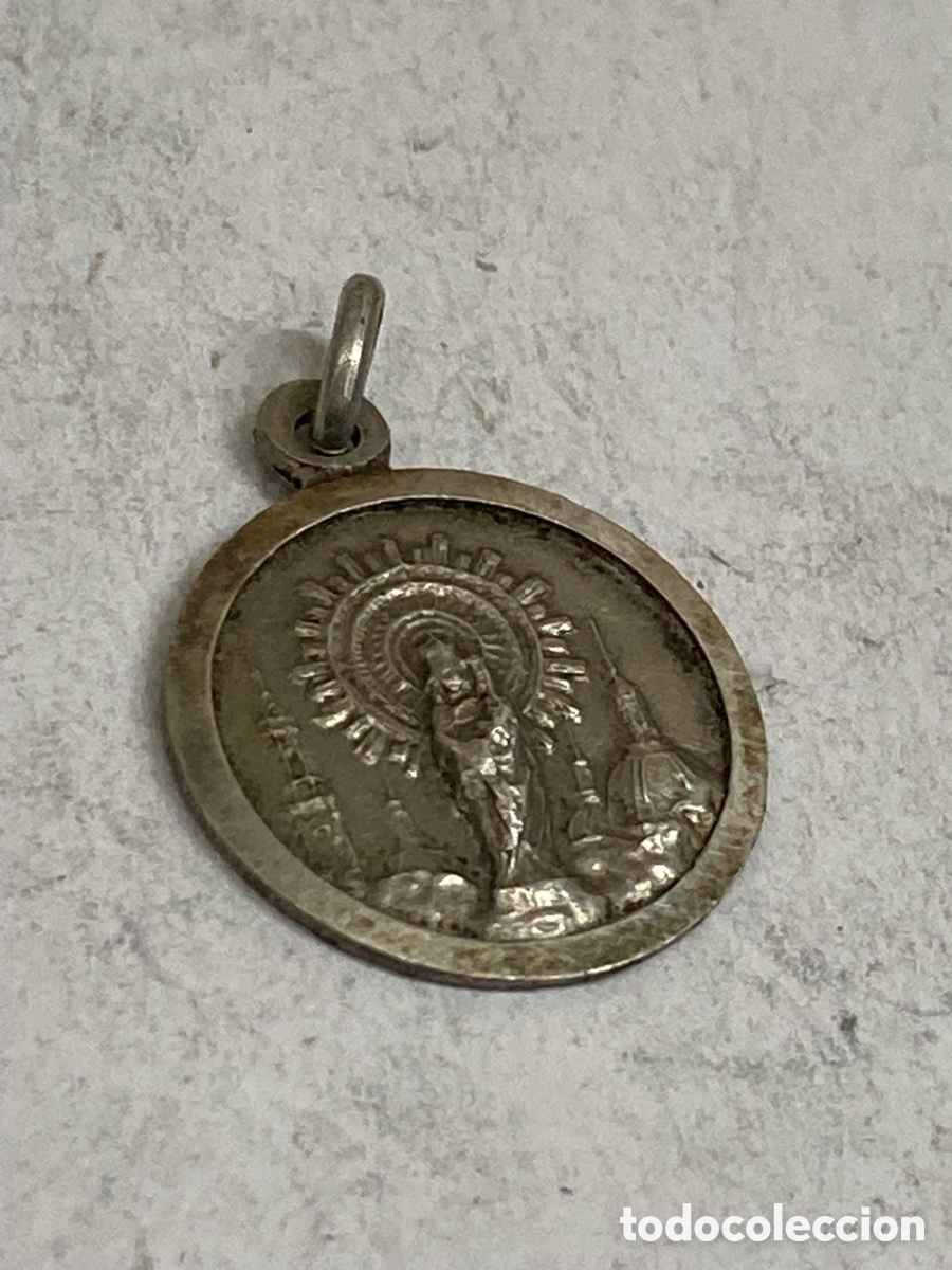 Antig&uuml;edades: Medalla de plata religiosa C301 - Foto 1