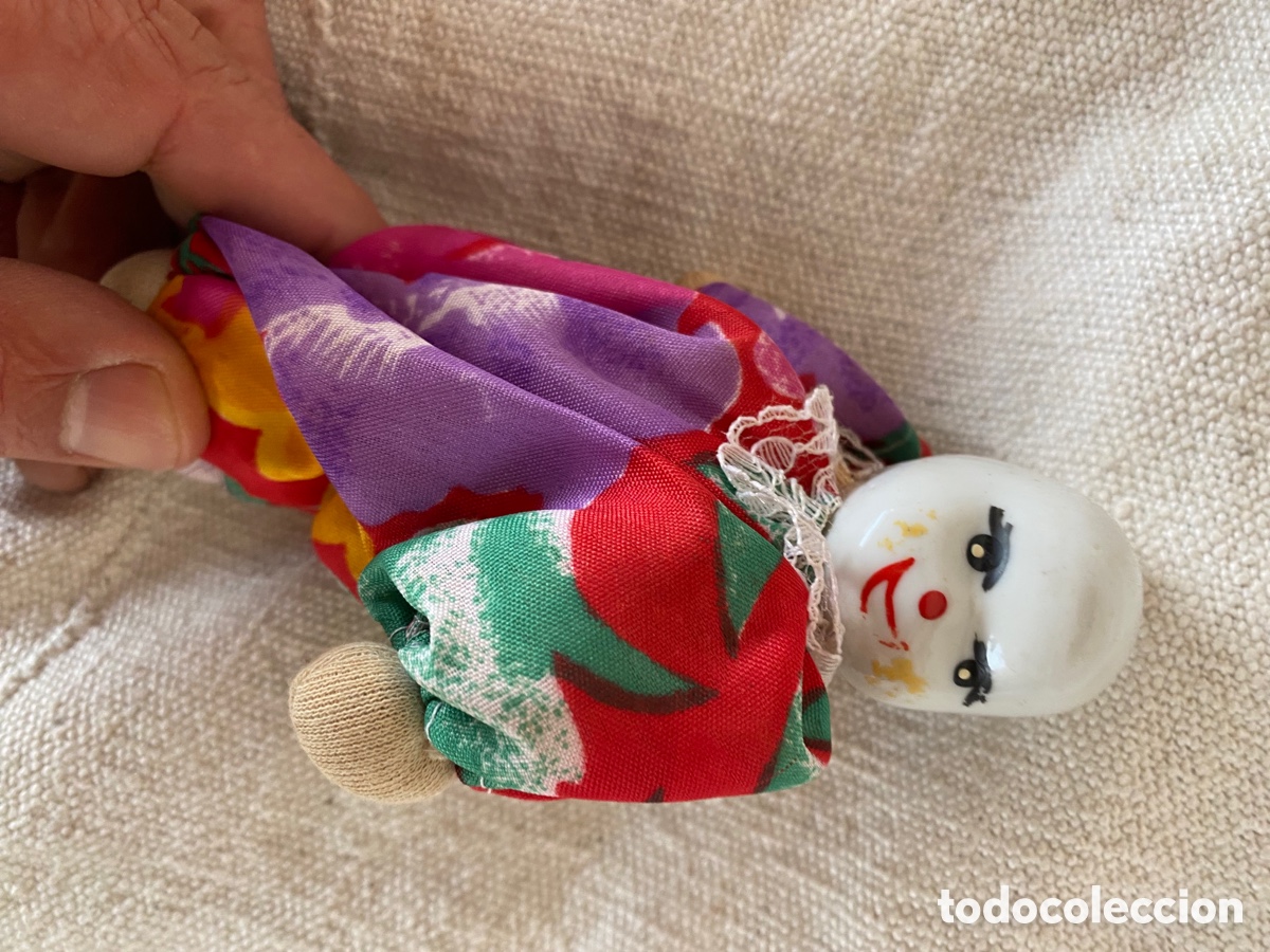Antig&uuml;edades: Payaso antiguo de porcelana - Foto 2