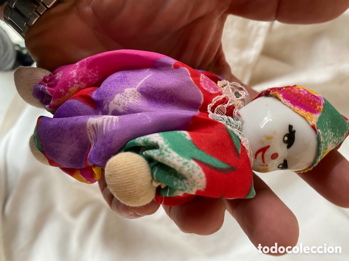 Antig&uuml;edades: Payaso antiguo de porcelana - Foto 4