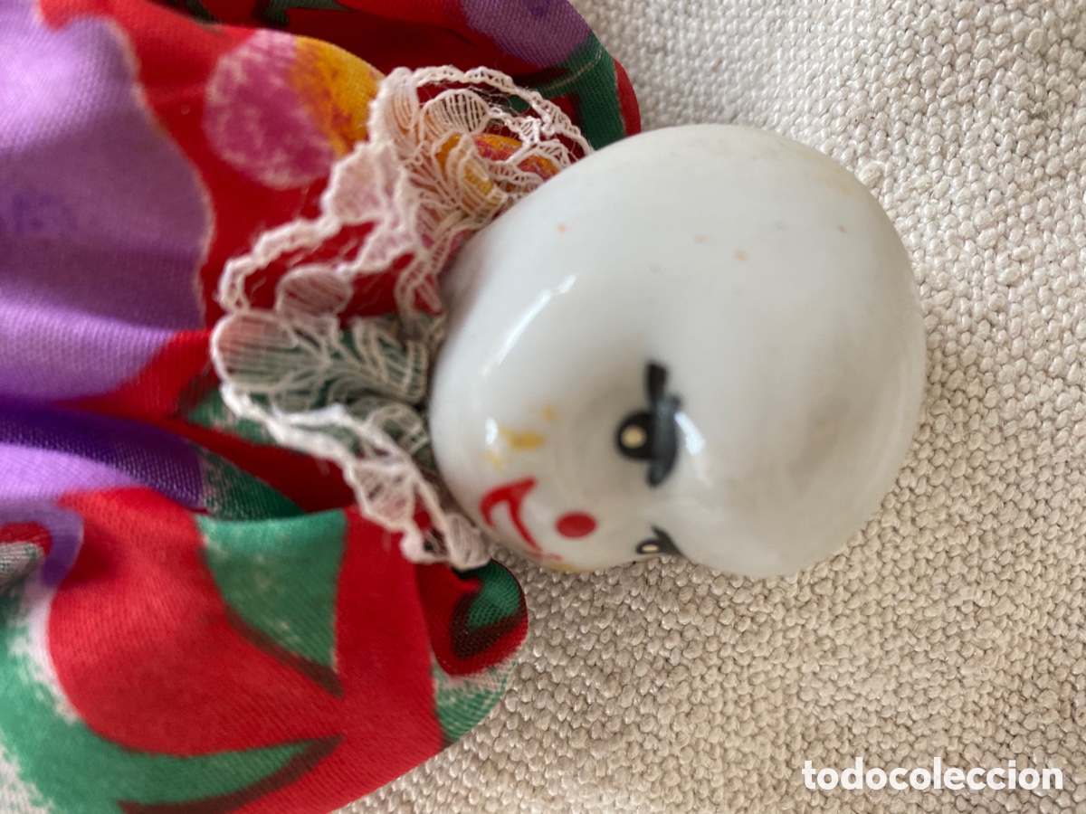 Antig&uuml;edades: Payaso antiguo de porcelana - Foto 6