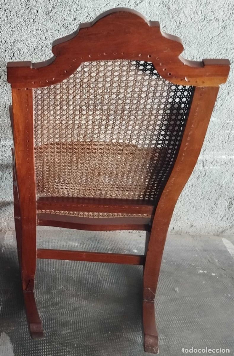 Antig&uuml;edades: MECEDORA FINALES SIGLO XIX - Foto 6