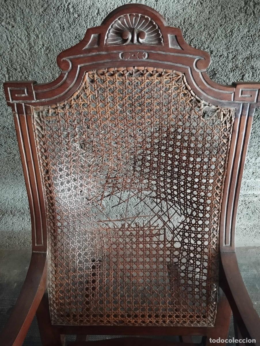Antig&uuml;edades: MECEDORA FINALES SIGLO XIX - Foto 3