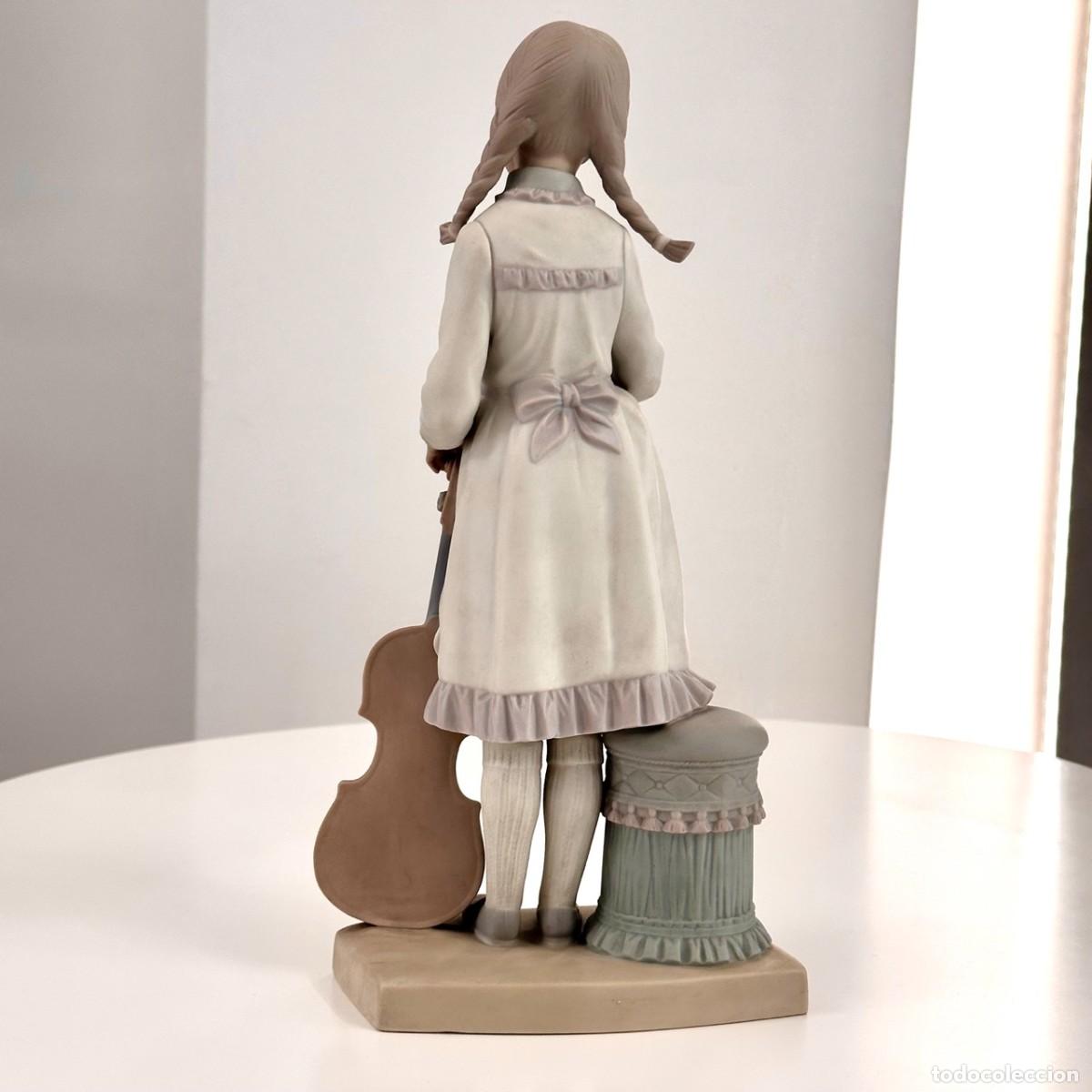 Antig&uuml;edades: Lladro Lecci&oacute;n de Viola - Foto 2
