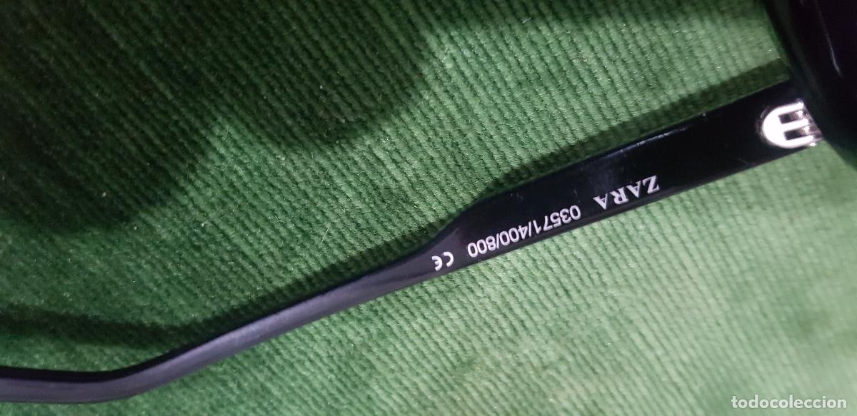 Antig&uuml;edades: GAFAS NEGRAS DE SOL ZARA - Foto 3