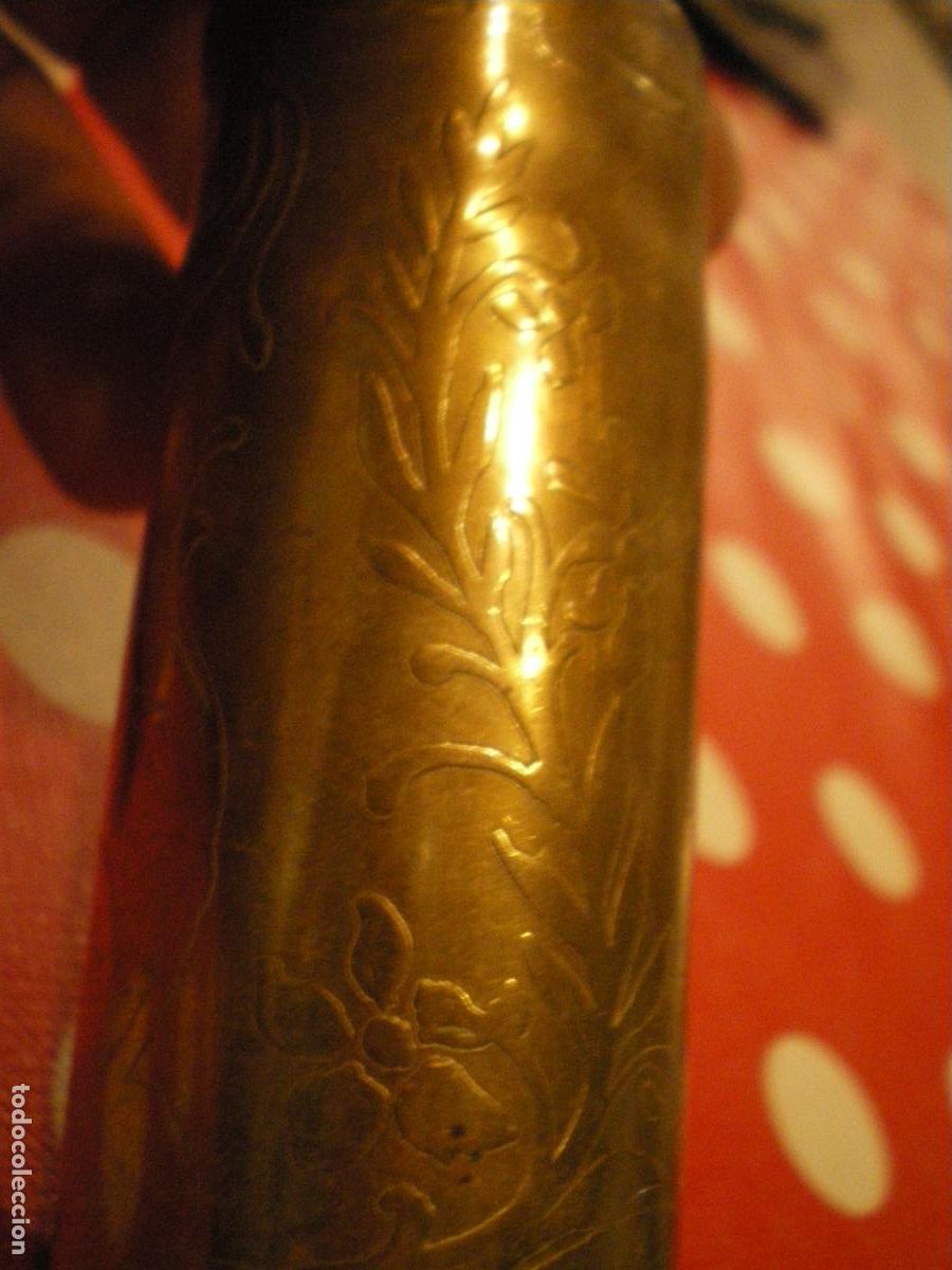 Antig&uuml;edades: VAINA ARTILLERIA FLORERO - Foto 2