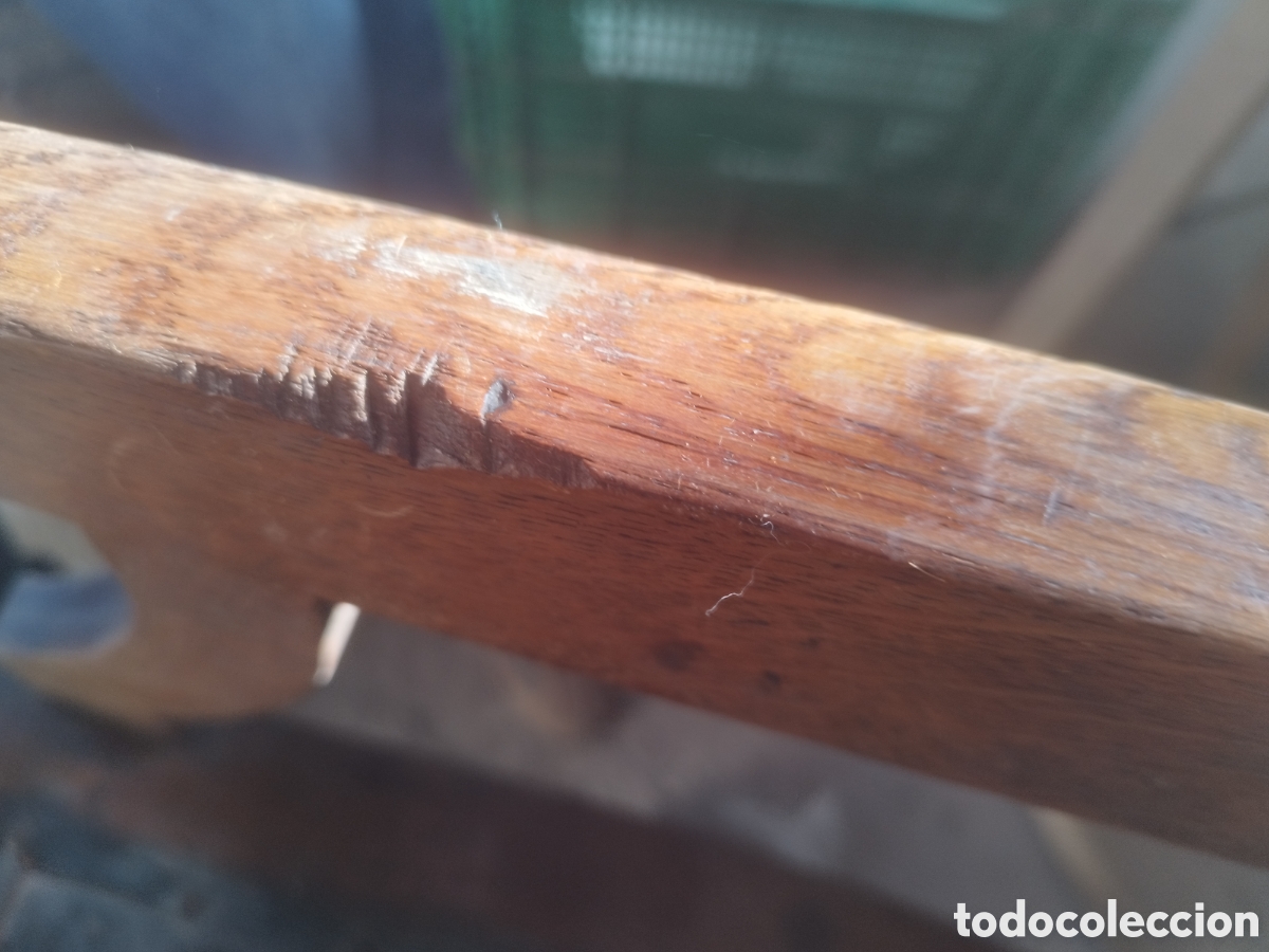 Antig&uuml;edades: Silla giratoria reclinatoria roble - Foto 6