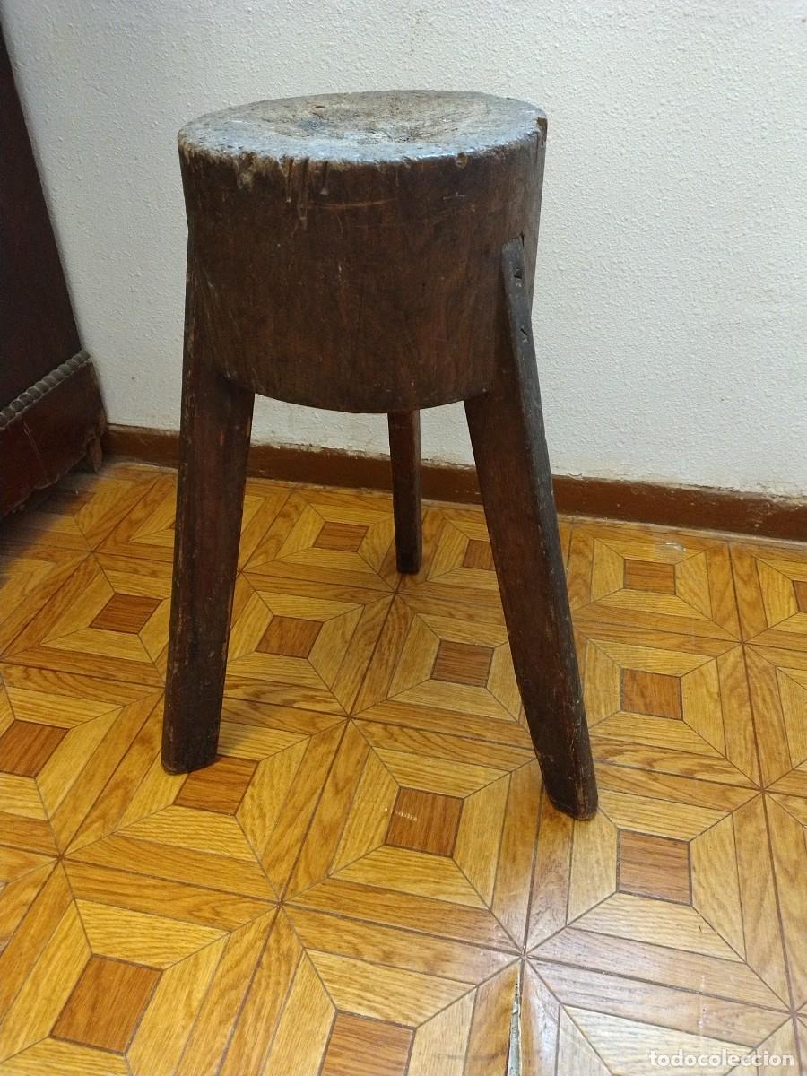 Antig&uuml;edades: Antiguo tajo carnicero - Foto 1
