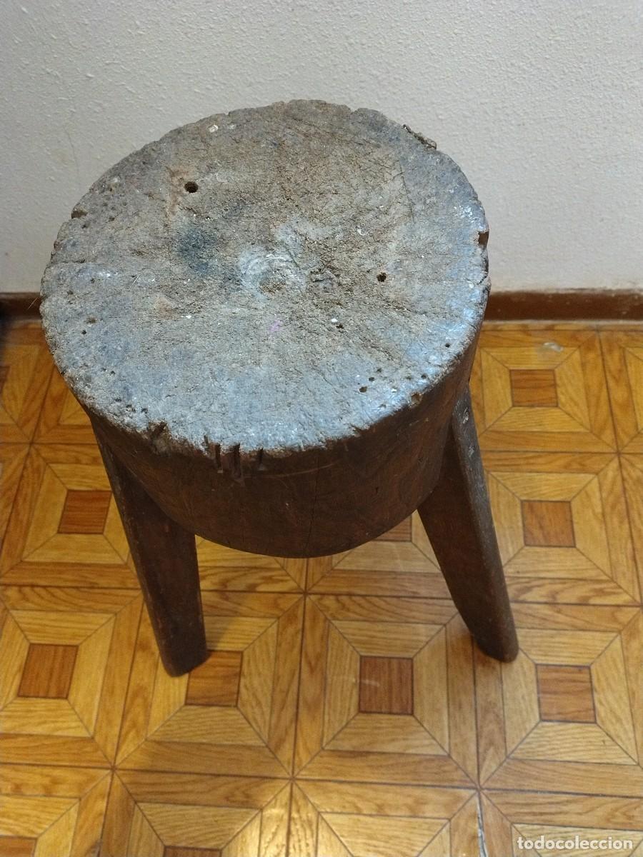 Antig&uuml;edades: Antiguo tajo carnicero - Foto 3