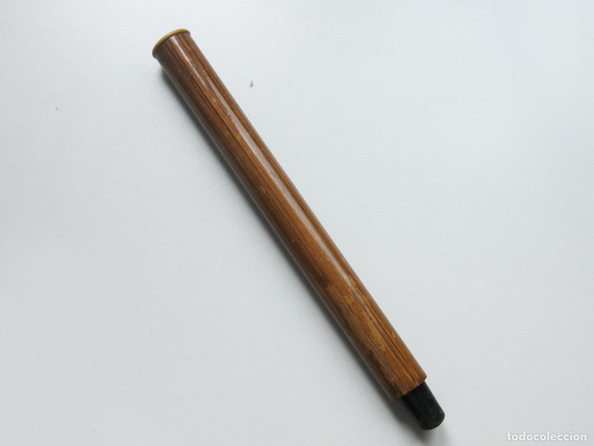 Antig&uuml;edades: PARTE DE UN ANTIGUO BAST&Oacute;N PLEGABLE O EXTENSIBLE - Foto 2