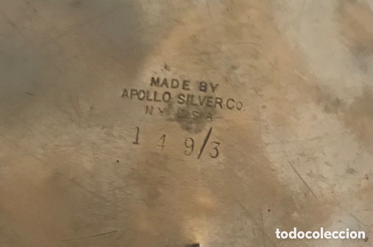 Antig&uuml;edades: Pareja maceteros Apollo Silver&Co USA - Foto 7