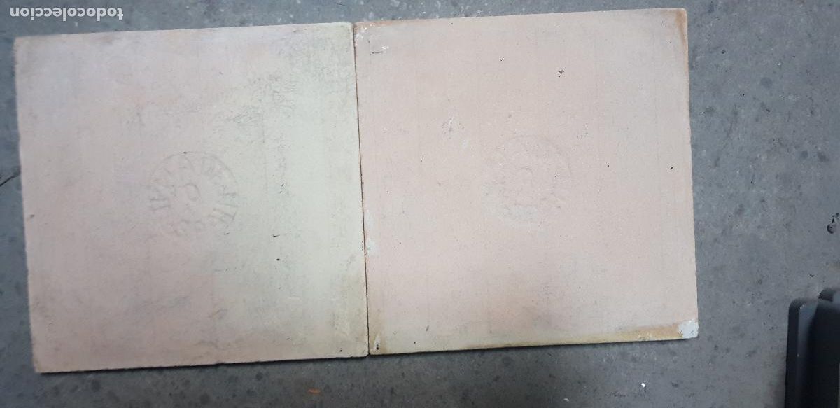 Antig&uuml;edades: DOS AZULEJOS DECORATIVOS - Foto 4
