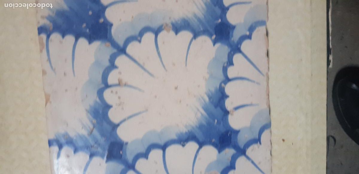 Antig&uuml;edades: UN AZULEJO DECORATIVO ESPA&Ntilde;A - Foto 1