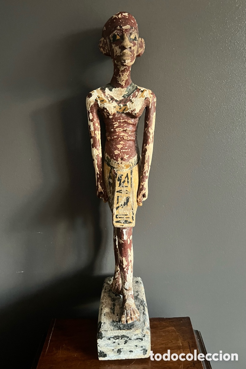 Antig&uuml;edades: Estatua de sacerdote de la &ldquo;Casa de la Vida&rdquo; - Foto 2