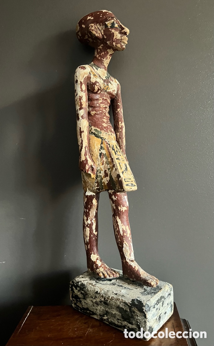 Antig&uuml;edades: Estatua de sacerdote de la &ldquo;Casa de la Vida&rdquo; - Foto 3