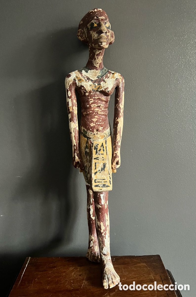 Antig&uuml;edades: Estatua de sacerdote de la &ldquo;Casa de la Vida&rdquo; - Foto 5