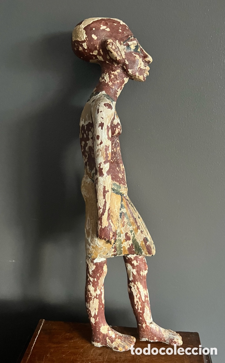 Antig&uuml;edades: Estatua de sacerdote de la &ldquo;Casa de la Vida&rdquo; - Foto 9