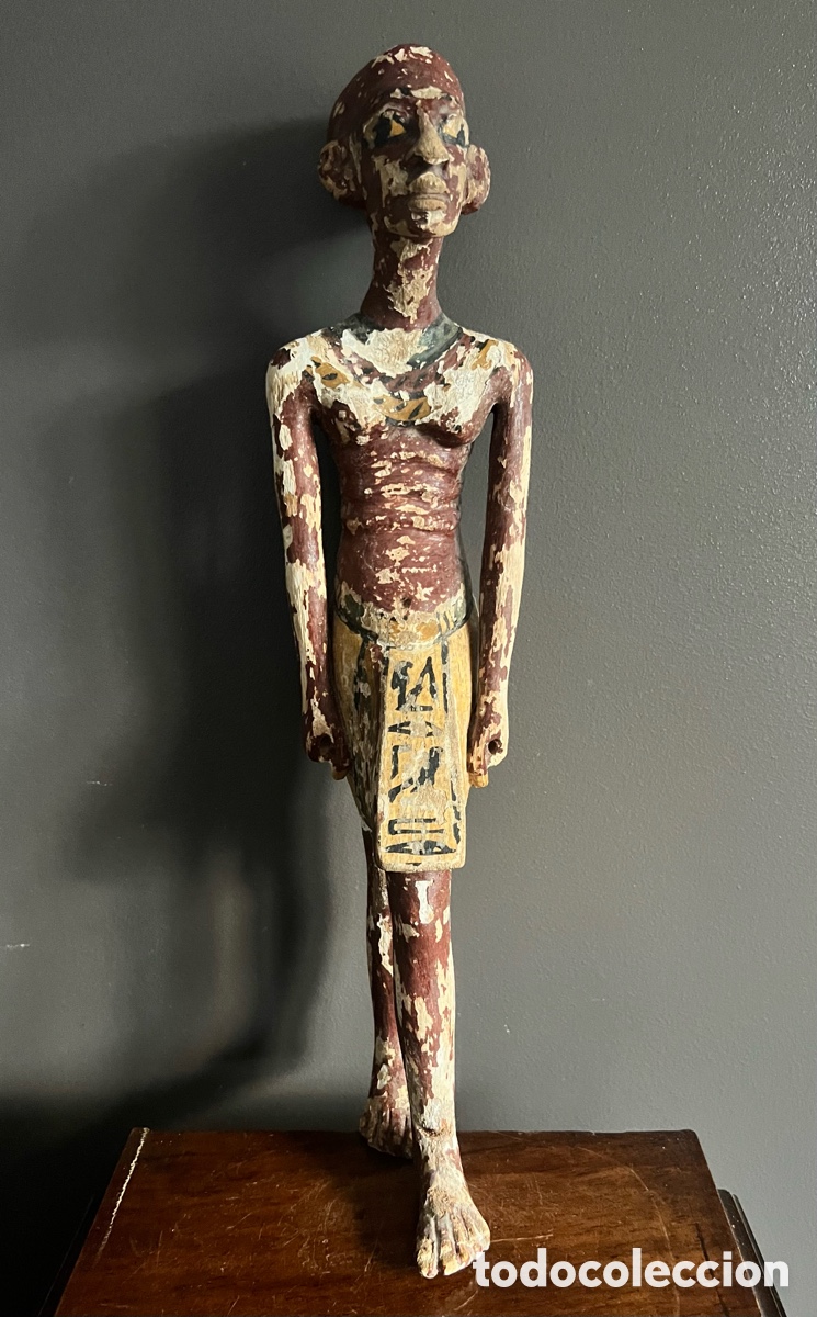 Antig&uuml;edades: Estatua de sacerdote de la &ldquo;Casa de la Vida&rdquo; - Foto 10