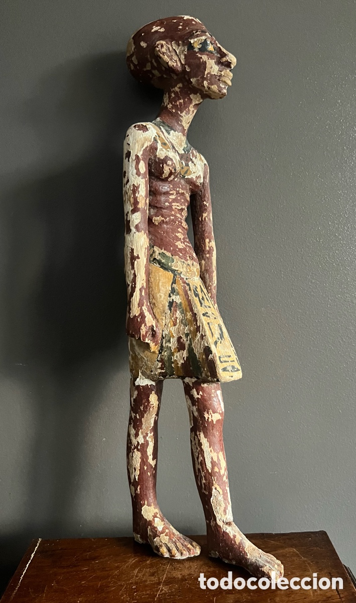Antig&uuml;edades: Estatua de sacerdote de la &ldquo;Casa de la Vida&rdquo; - Foto 11
