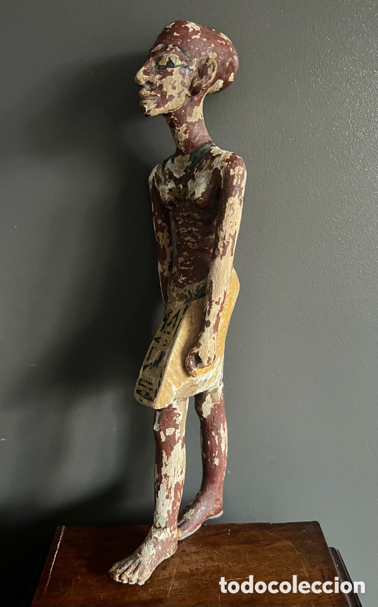 Antig&uuml;edades: Estatua de sacerdote de la &ldquo;Casa de la Vida&rdquo; - Foto 13
