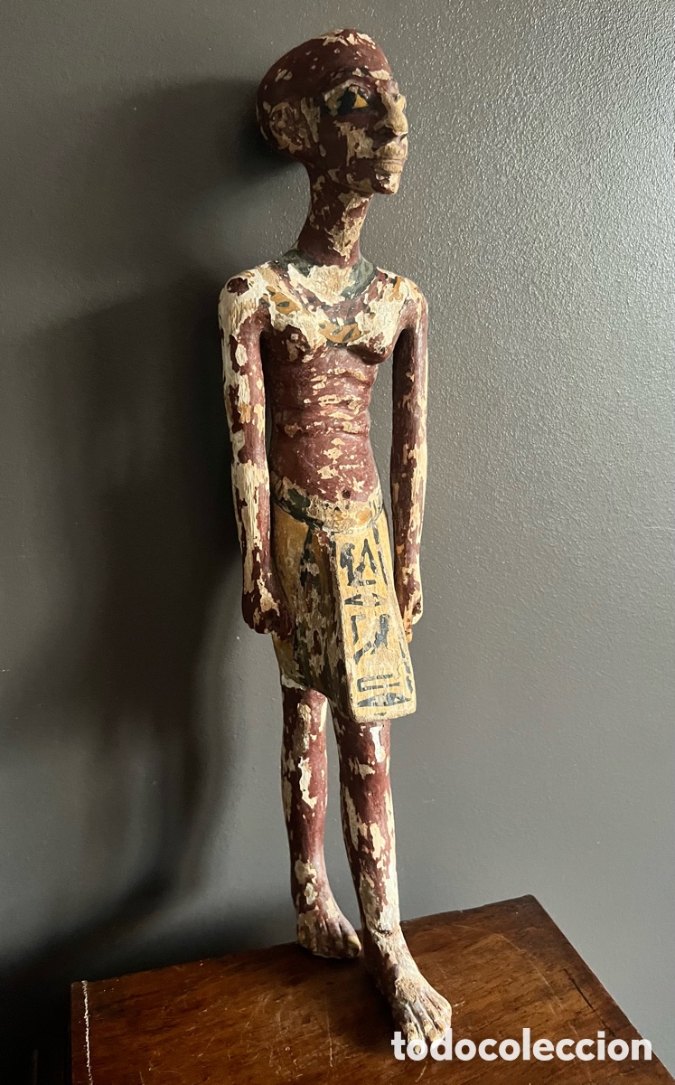 Antig&uuml;edades: Estatua de sacerdote de la &ldquo;Casa de la Vida&rdquo; - Foto 14