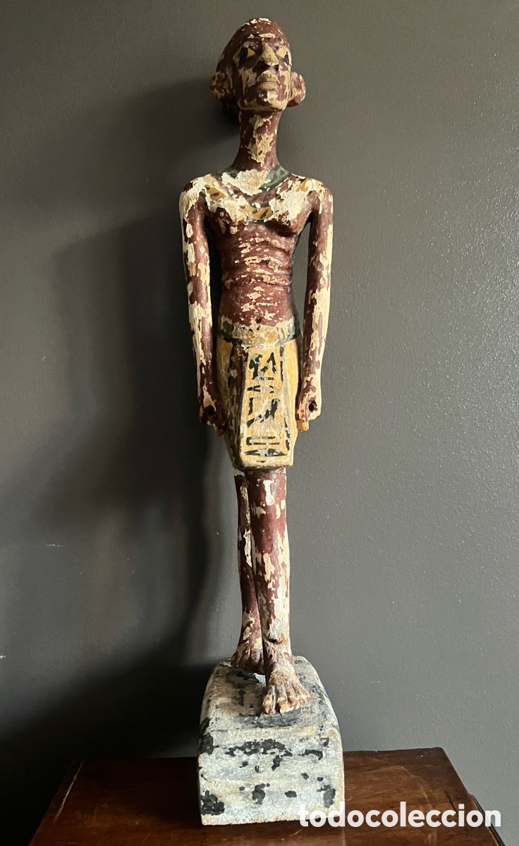 Antig&uuml;edades: Estatua de sacerdote de la &ldquo;Casa de la Vida&rdquo; - Foto 18