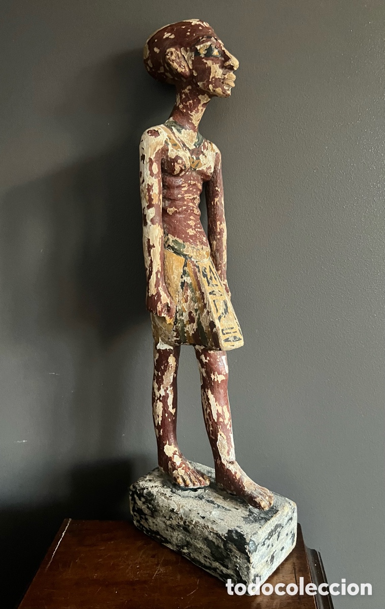 Antig&uuml;edades: Estatua de sacerdote de la &ldquo;Casa de la Vida&rdquo; - Foto 19