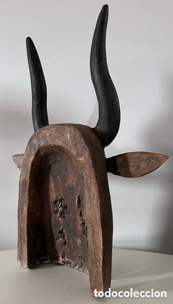 Antig&uuml;edades: Mascara de Sarc&oacute;fago representando a la diosa Hathor - Foto 19