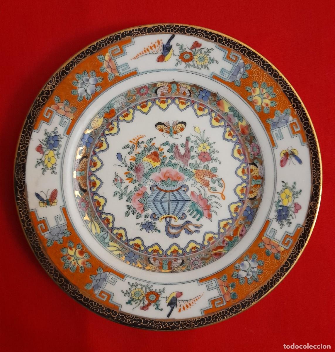 Antig&uuml;edades: PLATO PORCELANA ORIENTAL. - Foto 1