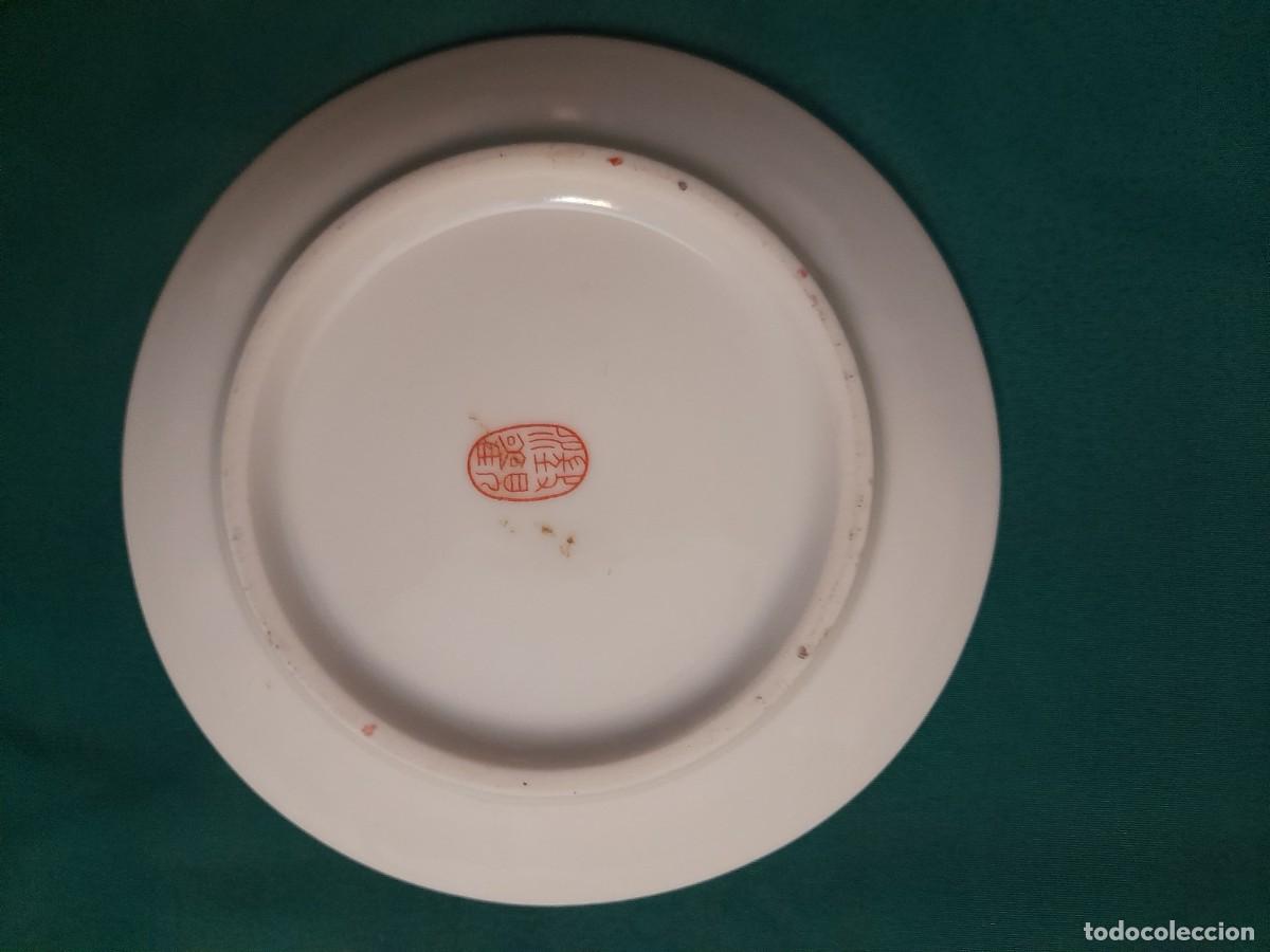 Antig&uuml;edades: PLATITO DE PORCELANA ORIENTAL - Foto 3