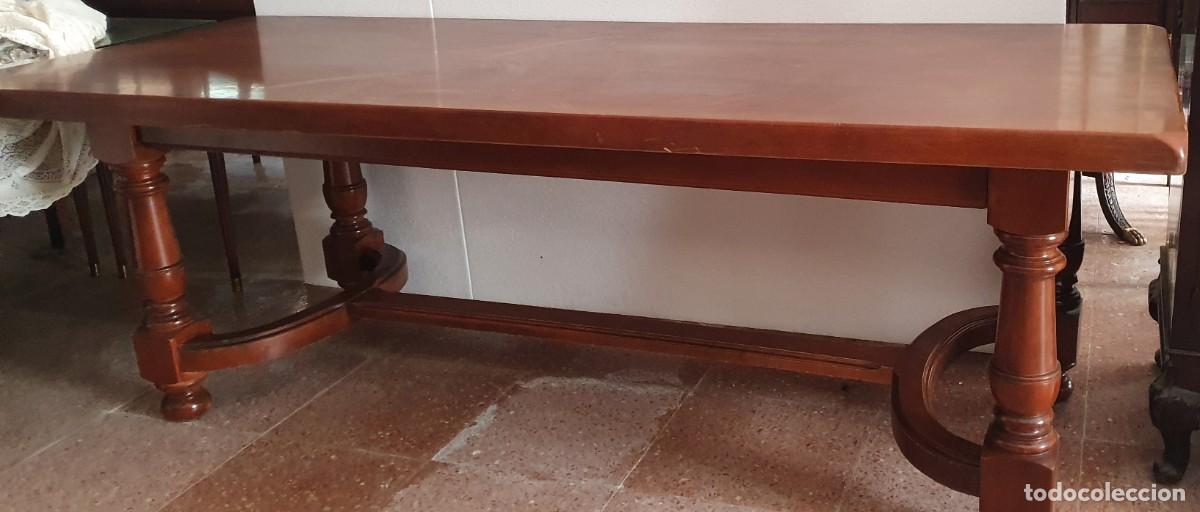 Antig&uuml;edades: Mesa comedor madera de pino macizo - Foto 3