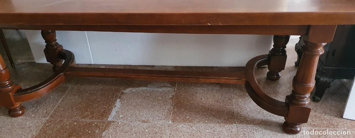 Antig&uuml;edades: Mesa comedor madera de pino macizo - Foto 4