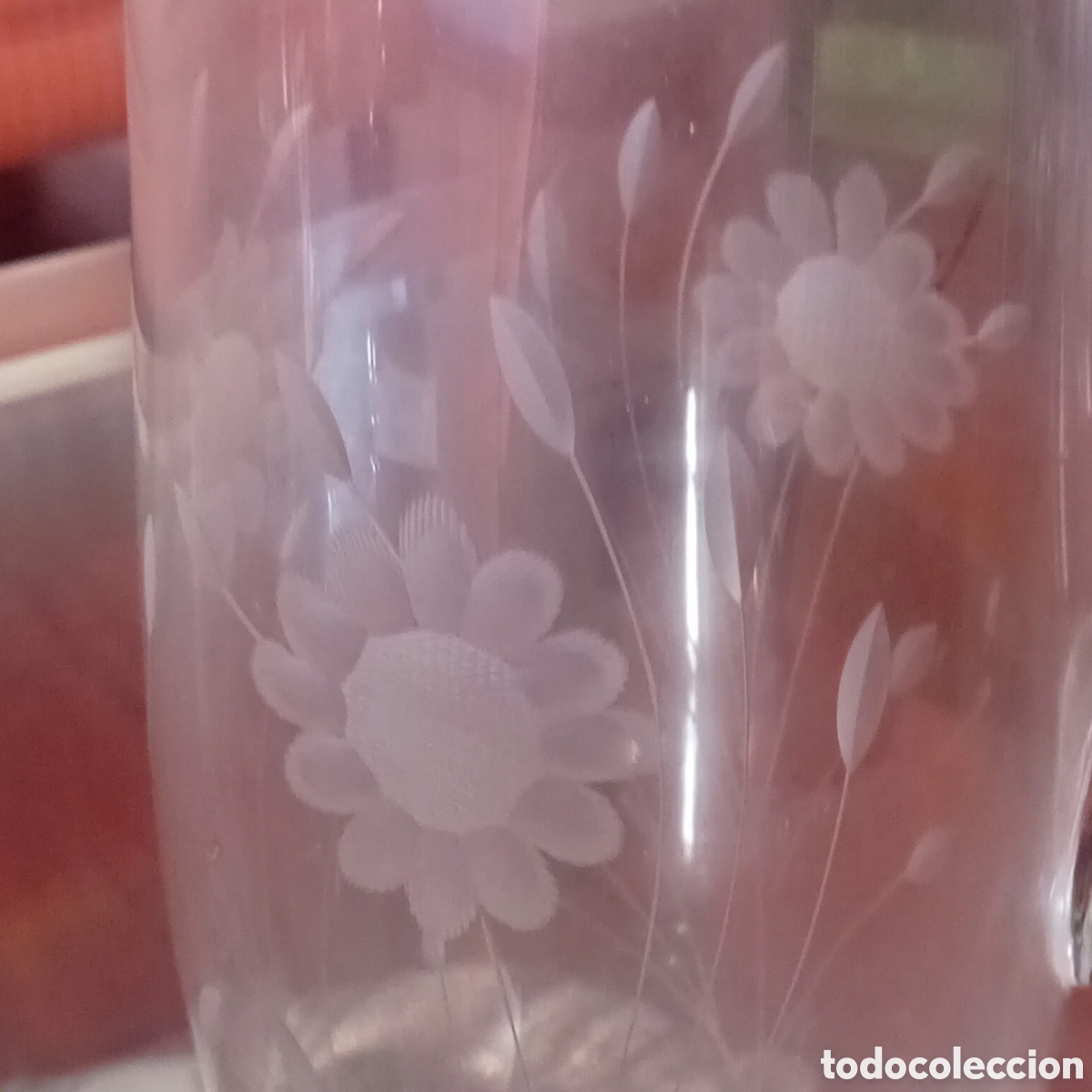 Antig&uuml;edades: Preciisa jarra de cristal tallada - Foto 2