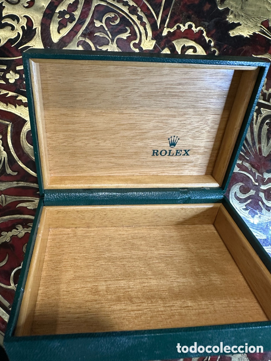 Antig&uuml;edades: Caja rolex aut&eacute;ntica sin reloj - Foto 3