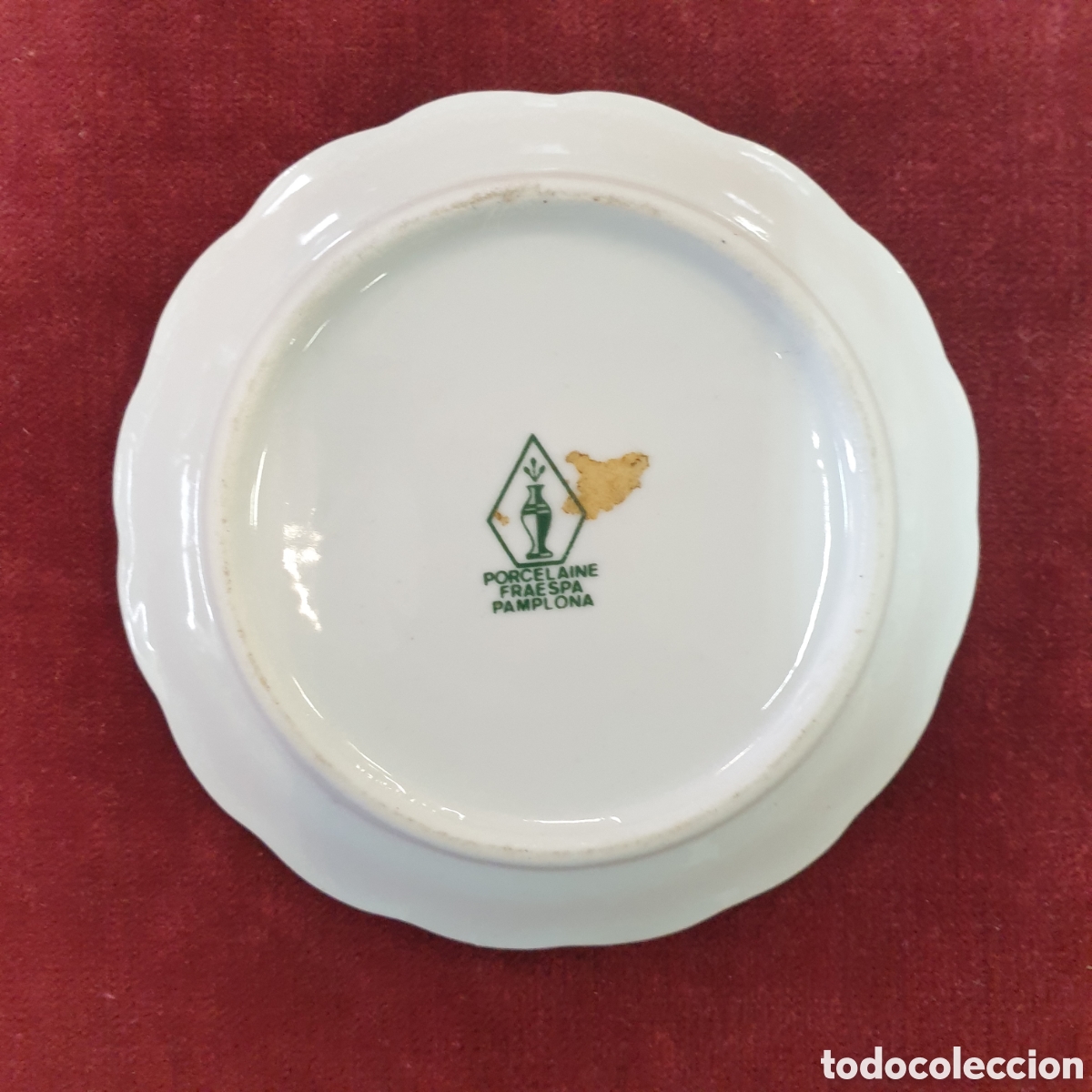 Antig&uuml;edades: Platillo porcelana made Spain - Foto 2