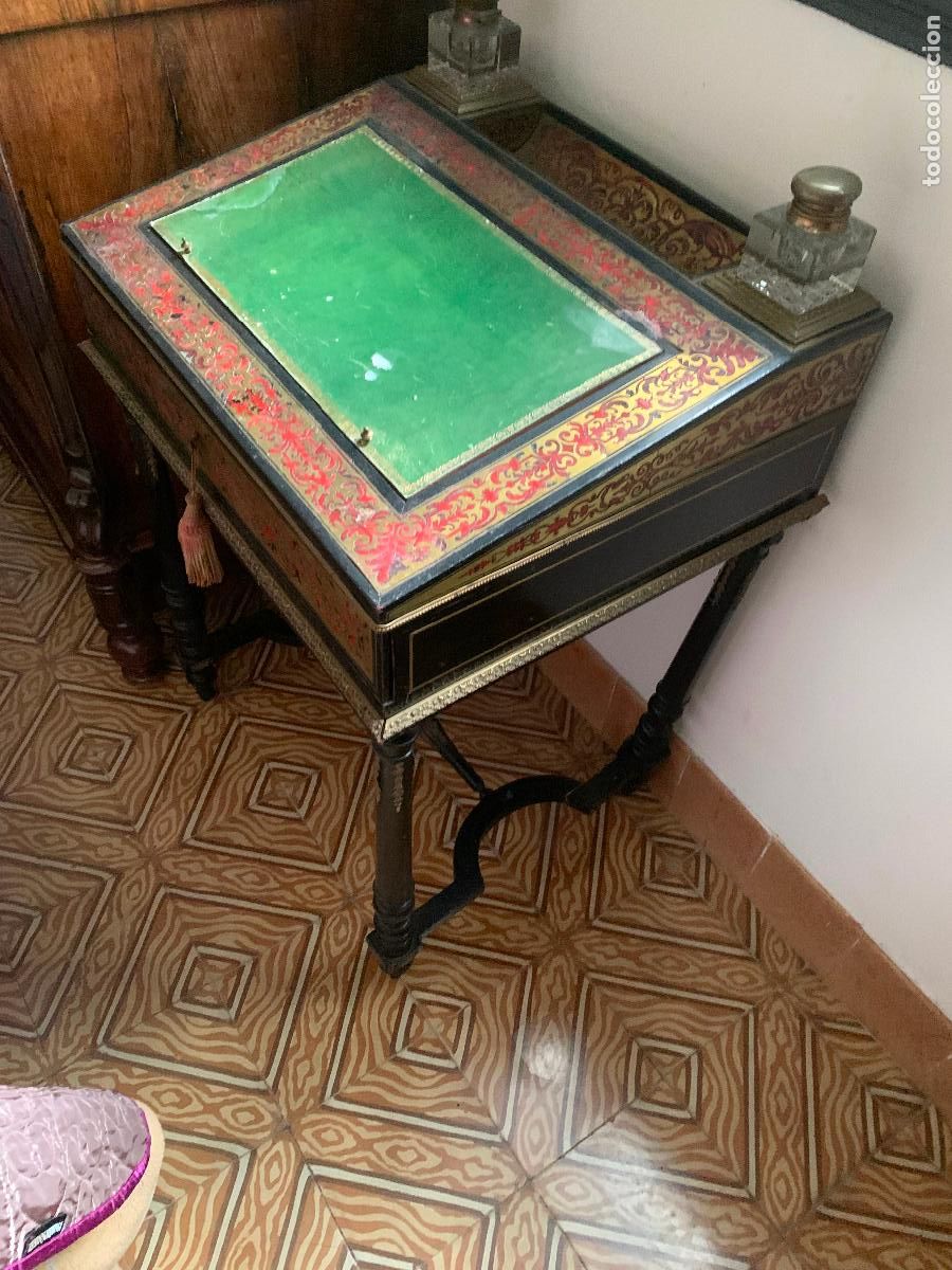 Antig&uuml;edades: Escritorio &eacute;poca Napoleon III - Foto 1
