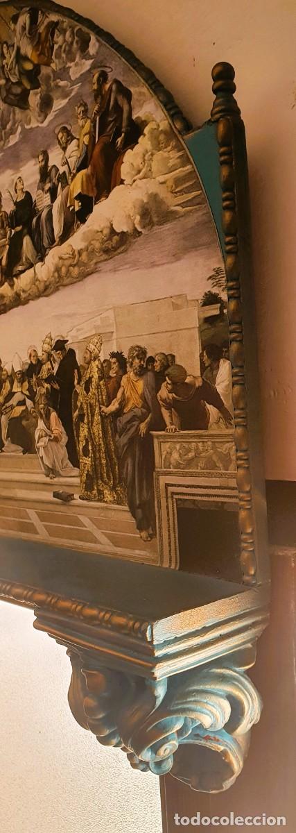 Antig&uuml;edades: MENSULA DECORACION RELIGIOSA - Foto 4