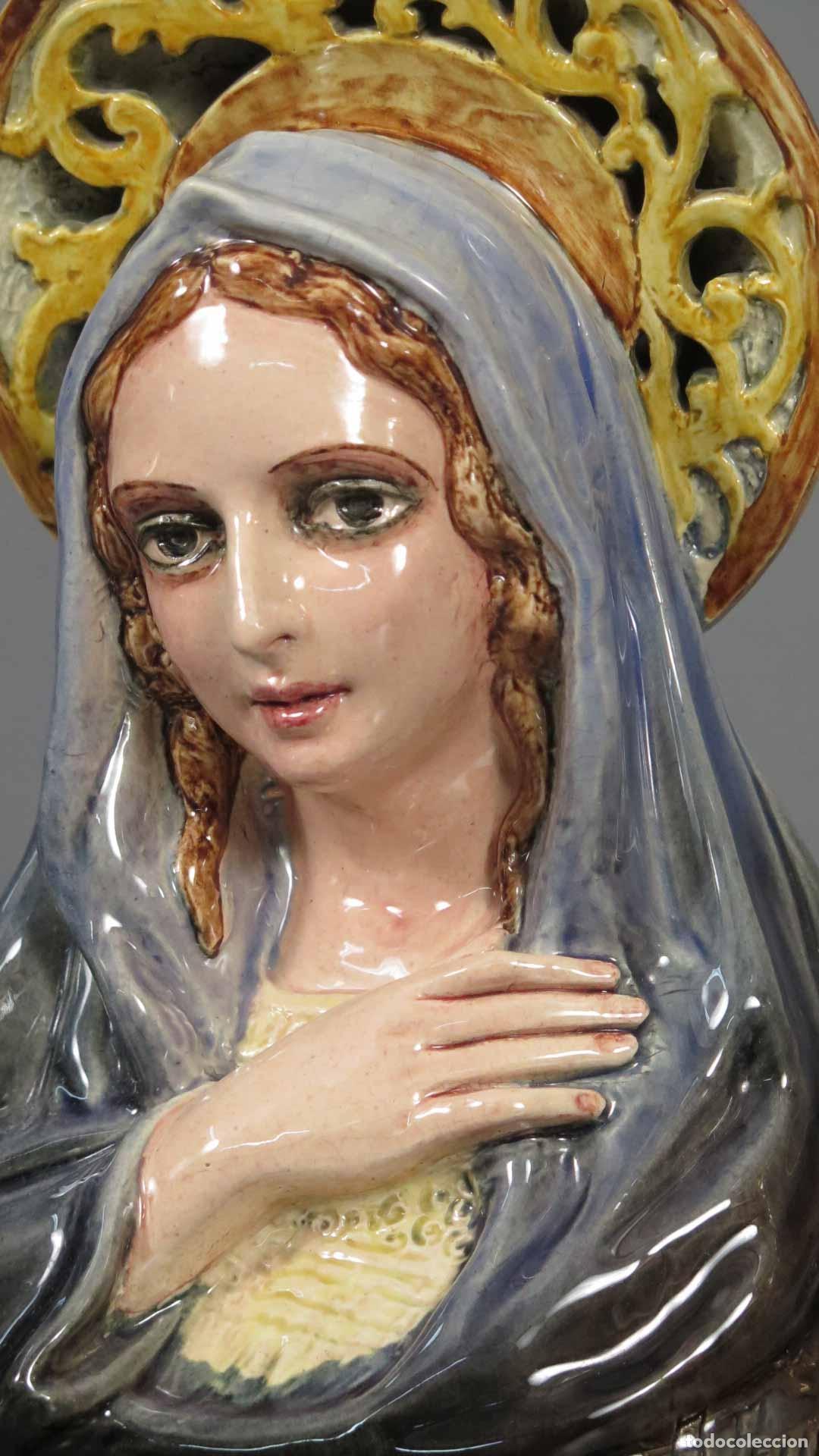 Antig&uuml;edades: VIRGEN MARIA. PEYRO. - Foto 2
