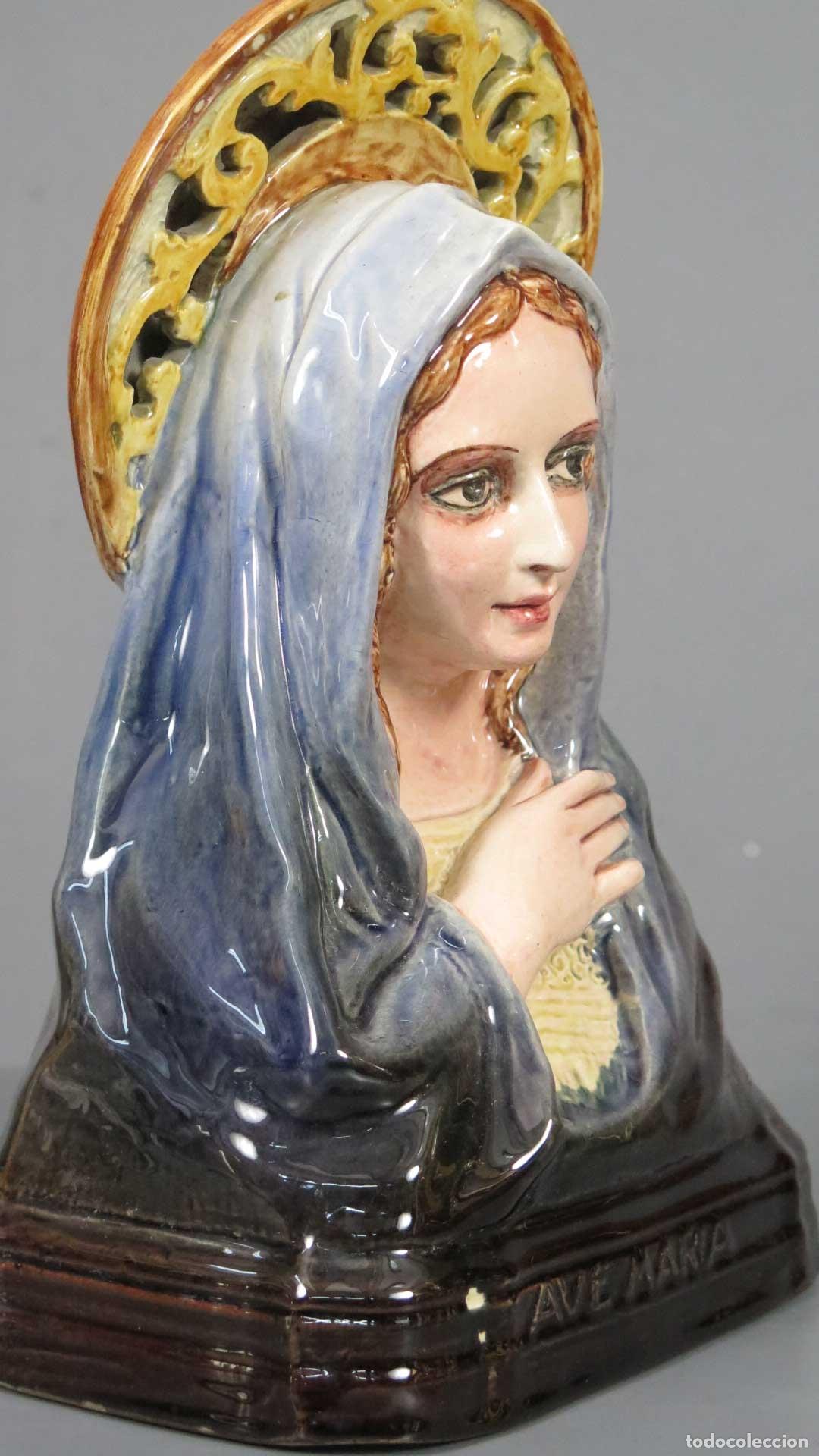 Antig&uuml;edades: VIRGEN MARIA. PEYRO. - Foto 5