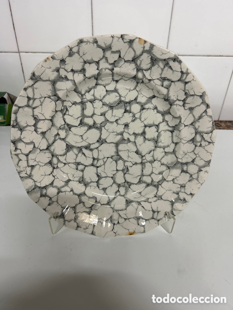 Antig&uuml;edades: Plato de sargadelos tercera &eacute;poca - Foto 1
