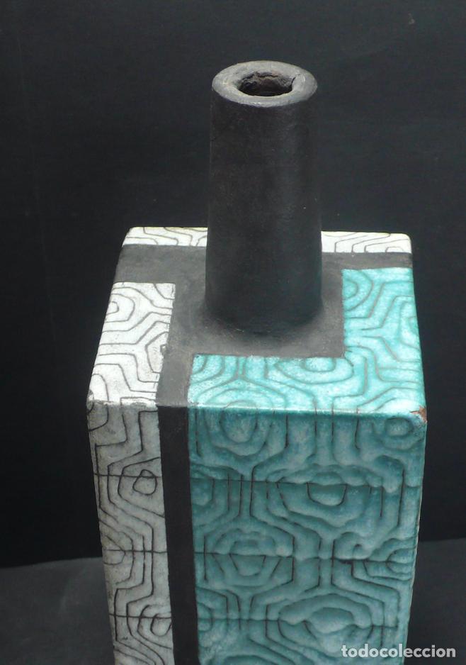 Antig&uuml;edades: BOTELLA DE CERMICA ESMALTADA - Foto 3