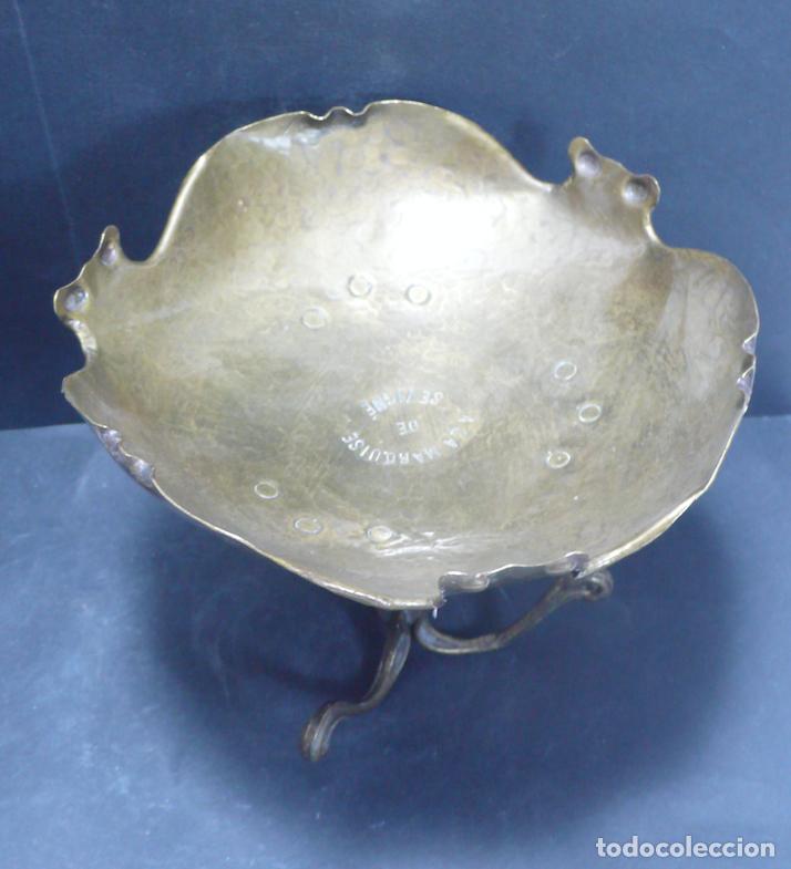 Antig&uuml;edades: CEBTRO DE MESA EN BRONCE - Foto 2