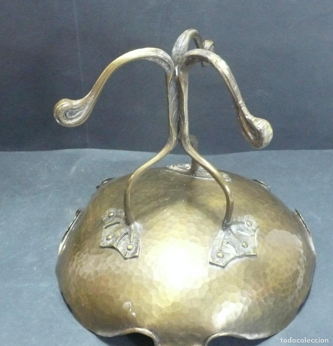Antig&uuml;edades: CEBTRO DE MESA EN BRONCE - Foto 5