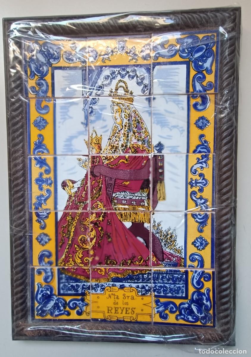 Antig&uuml;edades: AZULEJOS. NUESTRA SE&Ntilde;ORA DE LOS REYES. (Nuevo) - Foto 1
