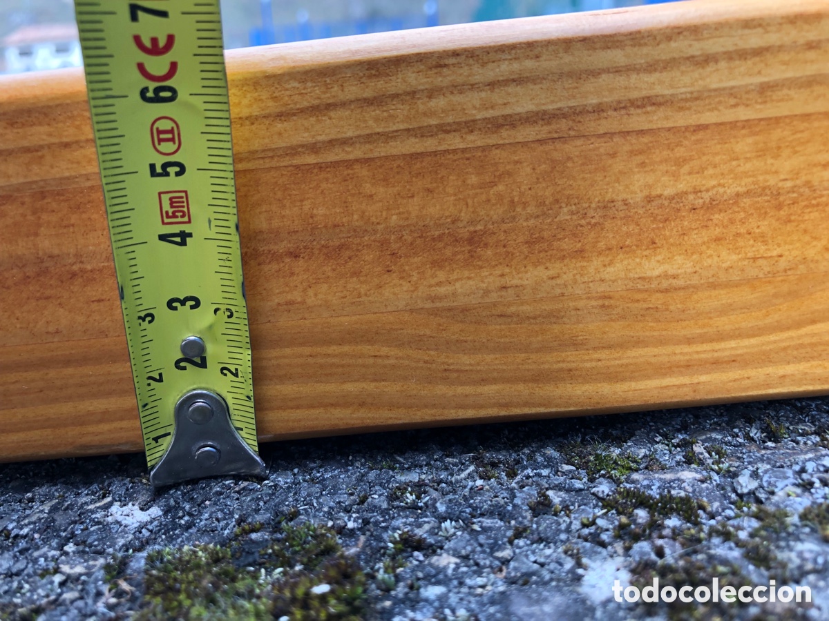 Antig&uuml;edades: CABECERO DE CAMA MADERA MACIZA 157 cm. - Foto 13